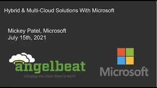 Hybrid & Multi-Cloud Solutions With Microsoft