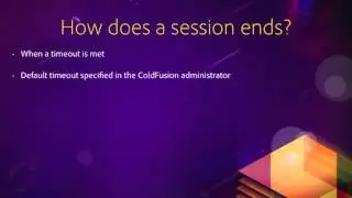 10 Session Management ## 01 Understanding sessions and persistent scopes
