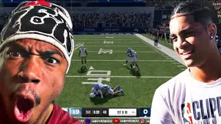 JankyRondo Vs Cam Wilder $1000 INTENSE WAGER College Football 25 (INSANE ENDING)