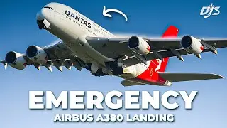 Emergency Airbus A380 Landing