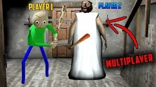 Granny Multiplayer Mode Update!!!! (Granny VS Baldi)
