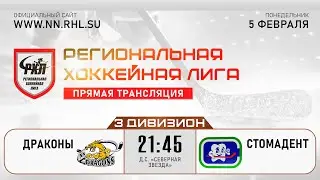ДРАКОНЫ - СТОМАДЕНТ | 05.02.24