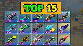 15 Highest Damage Sniper - Pixel Gun 3D