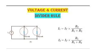 VDR & CDR Made Easy | Voltage Divider Rule and Current Divider Rule with Solved Examples