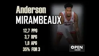 ANDERSON MIRAMBEAUX Seasson Highlights 2023-2024 - MIAMI (OH) RedHawks