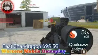 COD WARZONE MOBILE TEST IN SNAPDRAGON 695 - GRAPHIC TEST THAT CAN BE OBTAINED