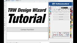 Magic Tab | Contour Punchout | TRW Design Wizard 5.0 Pro Vector Software for CorelDRAW