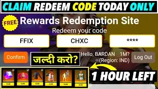 FREE FIRE REDEEM CODE FOR TODAY NOVEMBER 8 || REDEEM CODE FREE FIRE TODAY || FF REDEEM CODE TODAY
