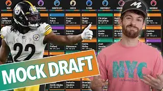 10-Team PPR Fantasy Football Mock Draft (June 2023)