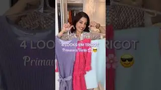 Looks tricot premium em candy colors: tendência para primavera verão. #looks #vestido #tricot #moda