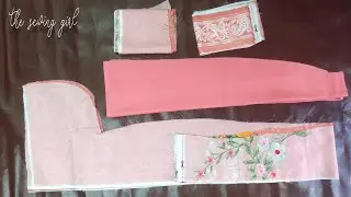 Baby Frock making with Left Over Fabric ( cutting and stitching) বেঁচে যাওয়া  কাপড়ে বেবি ফ্রক তৈরি।