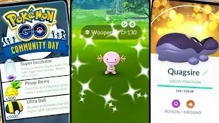 Prep Now! Double Wooper Community Day for November!