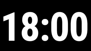18 Minute Countdown Timer | 18 Minute Timer | 18 Minute Countdown | Alarm Clock | Ambience Sounds