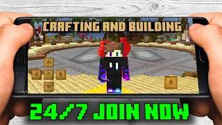 Best Working Server For Crafting and Building | Crafting and Building 24/7 Server