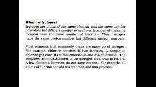 Why some elements have atomic masses not in whole numbers?