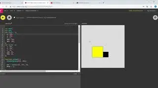 p5 js Web Editor   Collision detection Rect   Google Chrome 26 9 2018 09 33 36