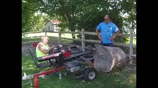 DIY - Hydraulic Log Lift for a Troy Bilt wood splitter - Part 2