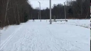 Skijoring practice 2017