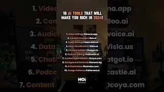 10 AI Tools That Will Help You Get Rich in 2024! #aitools #ai