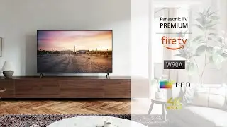 Panasonic W90A 4K Full Array LED Flagship TV for immersive viewing and gaming experience