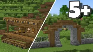 Minecraft: Топ-5 декораций для улучшения своей деревни!