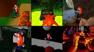 Unused levels from Crash Bandicoot 1