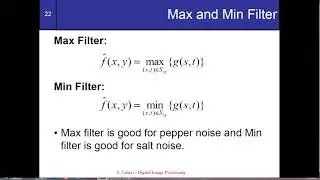 Digital Image Processing (DIP) in MATLAB: Order Statistic Filters