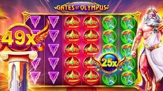 ЖЕСКИЙ ЗАНОС ПОЛЯНОЙ КОРОН!!! ТАКОГО ВЫ ЕЩЁ НЕ ВИДЕЛИ!!! ЗАНОСИЩЕ GATES OF OLYMPUS!!!
