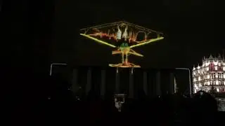 Большой театр, световое шоу