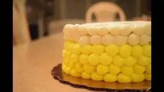 Lemon Coconut Cake  | Pati Cake Speed Decorating