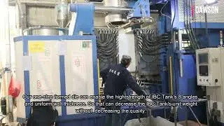 1000L Double Layer IBC tank blow molding machine IBC tank making machine