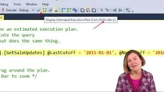 SSMS Shortcuts - Execution Plans