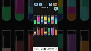 solve water game color sort level 313