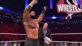 Roman Reigns With Paul Heyman Victory Scene | WWE 2K22