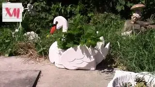 Flower pot for garden/ Flower pot DIY. HobbyMarket