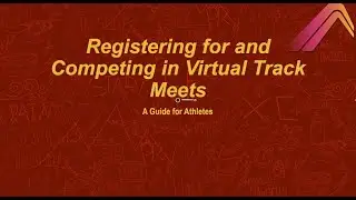 How to Register for a Virtual Meet