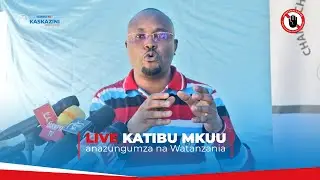 #LIVE Katibu Mkuu anatoa tamko kuhusu kutekwa kwa mjumbe wa Sekretariet ya Chama