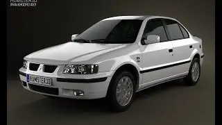 3D Model Iran Khodro Samand 2011 3D Model at 3DExport.com