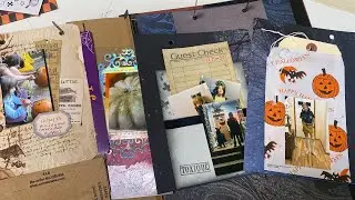 Finishing my October daily journal // Halloween challenge 2023