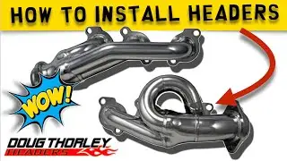 Installing Doug Thorley Headers on a Toyota 4Runner (5VZ-FE Engine)