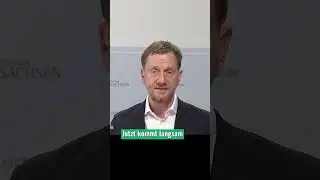 Klare Ansage von Michael Kretschmer!  #sachsen #cdu #kretschmer