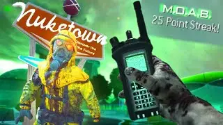 BO2 NUKETOWN ZOMBIES RECREATED ON WAW WITH MW3 KILLSTREAKS!!