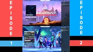Valorant Old vs New Lobby (Episode 1 vs Episode 2)