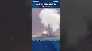 MOMEN DRONE KAMIKAZE RUSIA LULUH-LANTAKKAN TANK UKRAINA #Shorts