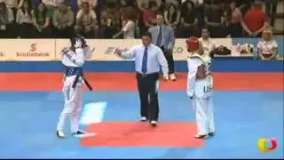 Glenhis Hernandez (CUB) v Lauren Hamon (USA) | Taekwondo at the 2011 Pan Am Games