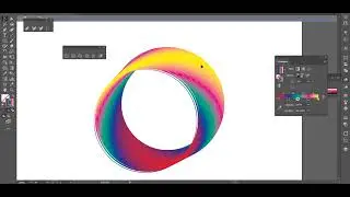 Adobe Illustrator 2024 Stroke Gradient Effects | Stroke Gradient