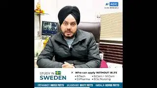 Study in Sweden | Without IELTS | AGIC Education