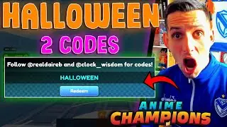 🚨(CODE) FELIZ HALLOWEEN EN ANIME CHAMPIONS SIMULATOR CODES ROBLOX