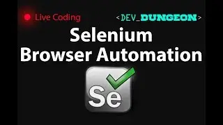 Live Coding: Selenium Browser Automation
