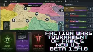 Shadow Fight 3 Faction Wars Beta Test 1.34.0. | New Mode Faction Wars & Tournament Of Fame & New UI